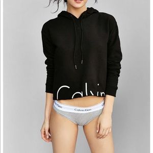 Calvin Klein cropped hoodie